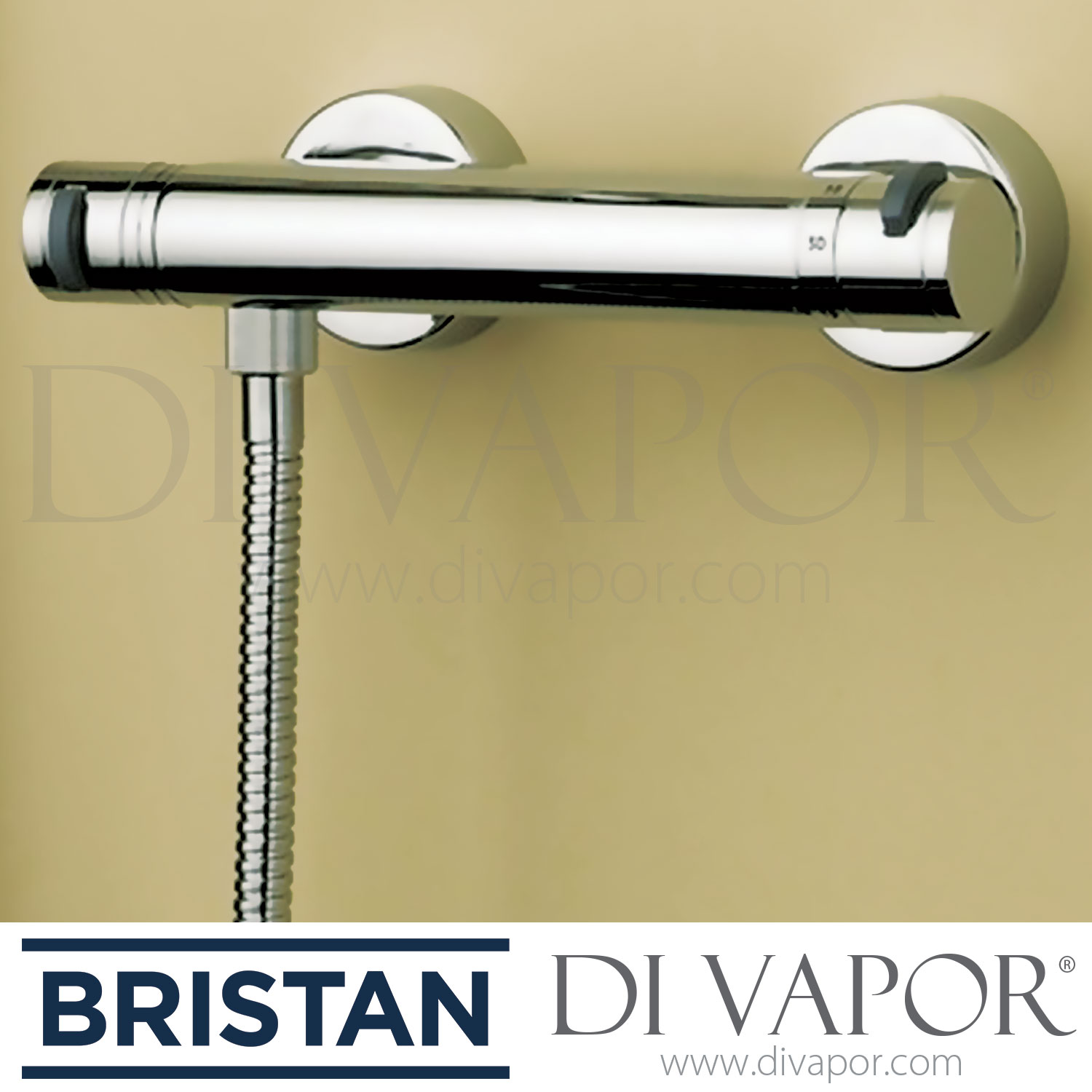 Bristan AR SHXVOFF CC Artisan Thermostatic Surface Mounted Bar Shower